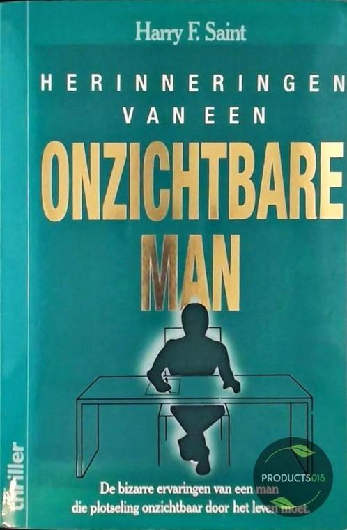 Herinneringen van een onzichtbare man - Harry F. Saint Saint, Boeken, Thrillers, Gelezen, Verzenden