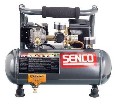 Senco PC1010 Compressor - 300W - 8 bar - 3,8L PC1010EU mini, Doe-het-zelf en Verbouw, Compressors, Ophalen of Verzenden