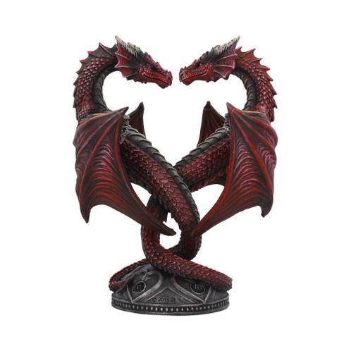Beeld - Anne Stokes - Dragon Heart - 23cm - Valentine's Edit