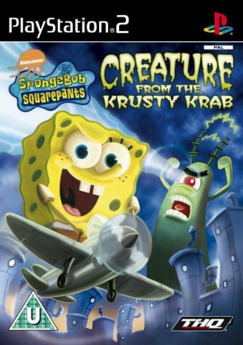 Spongebob Creature from the Krusty Krab (PlayStation 2), Spelcomputers en Games, Games | Sony PlayStation 2, Gebruikt, Verzenden
