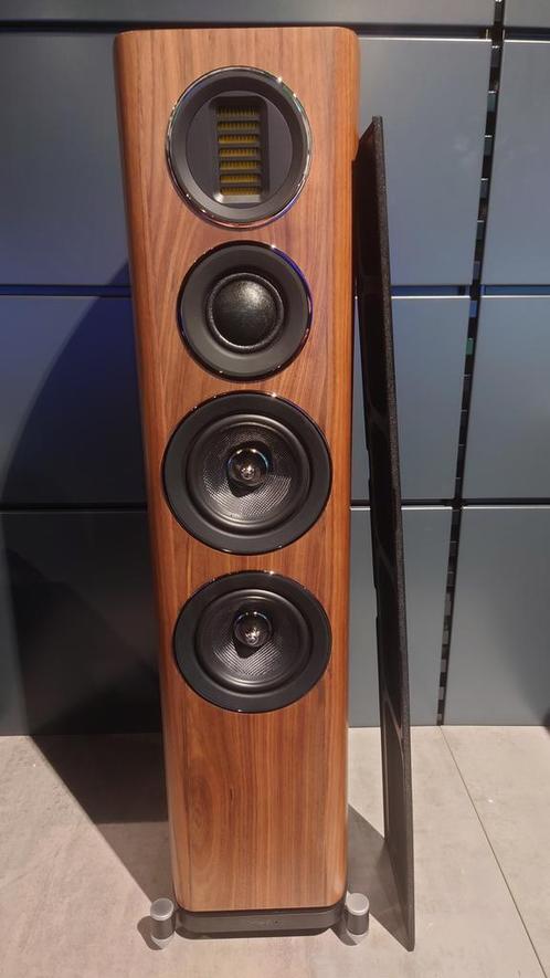 Wharfedale EVO 4.3 - Hoogwaardige 3-weg vloerstaande speaker, Audio, Tv en Foto, Luidsprekers, Front, Rear of Stereo speakers