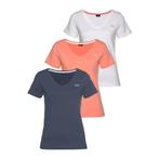 H.I.S T-shirt Essential basics heup-lange pasvorm,, Verzenden, Nieuw