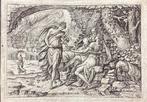 Etienne Delaune (1518-1583) - Lot e le sue figlie