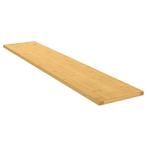 vidaXL Wandschap 100x20x1,5 cm bamboe, Verzenden, Nieuw