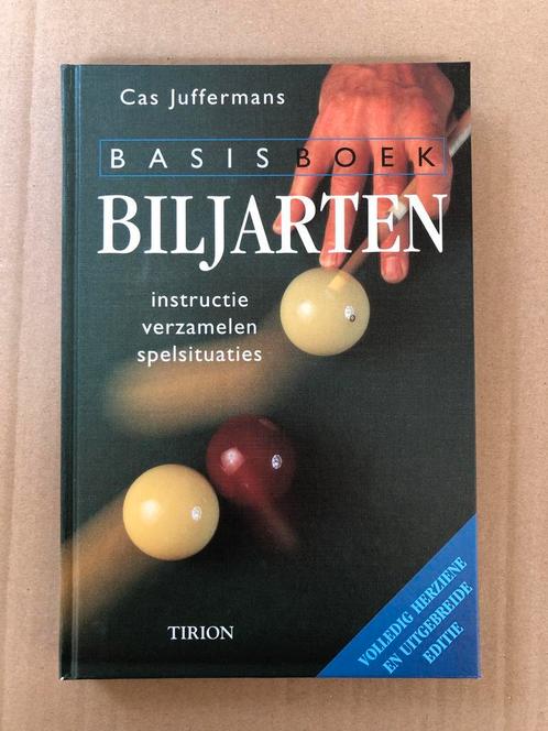 Basisboek Biljarten - Herziene en uitgebreide editie - NIEUW, Boeken, Sportboeken, Behendigheidssport, Zo goed als nieuw, Ophalen of Verzenden
