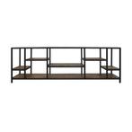 TV-Meubel Levels - Naturel/zwart - Mangohout/metaal