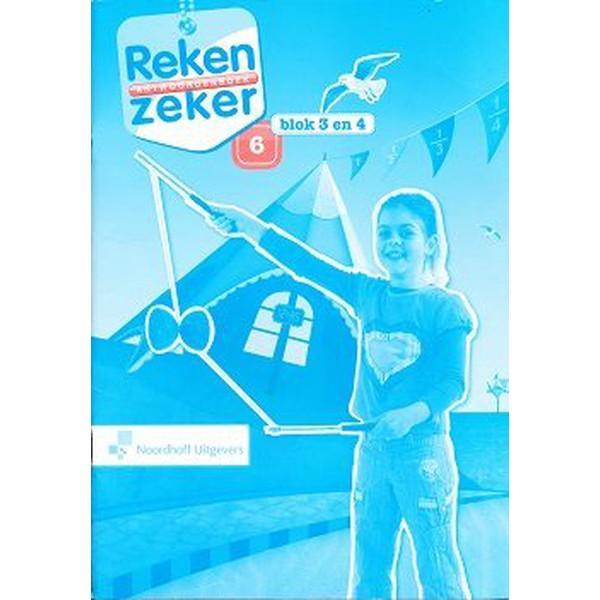 Reken Zeker Antwoordenboek Rekenschrift blok 3 en 4 groep 6, Boeken, Schoolboeken, Nieuw, Verzenden