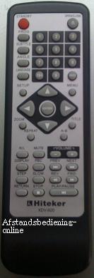 Afstandsbediening Hiteker xdv-920 xdv-910, Ophalen of Verzenden, Nieuw, Origineel