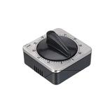 Kookwekker Analoog Zwart Vierkant Pomodoro Timer, Verzenden, Nieuw