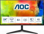 AOC 24B1H - Full HD MVA 60Hz Monitor - 24 Inch, Verzenden, Zo goed als nieuw