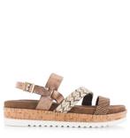 -26% Lazamani  Lazamani plateauzool sandalen plateau sandale, Kleding | Dames, Schoenen, Verzenden, Nieuw, Bruin