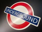 Reclamebord - ONDERGROND Metall Schild Londense U-Bahn