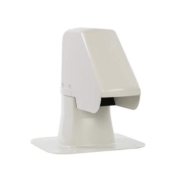 AircoExit dakdoorvoer kunststof 125 mm RAL 9002 wit, Doe-het-zelf en Verbouw, Verwarming en Radiatoren, Verzenden