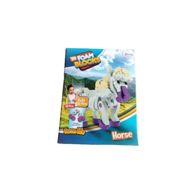 4 x 3D Puzzel paard, Kinderen en Baby's, Speelgoed | Overig