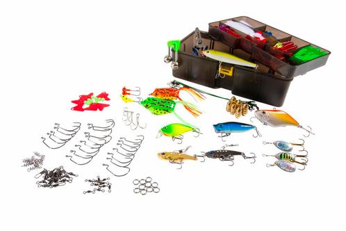 Fish4All Multi Lure Box With Pliers (169pcs), Watersport en Boten, Hengelsport | Algemeen, Nieuw, Verzenden