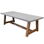 Veltis dining tuintafel betonlook 250x100xH77 cm, Tuin en Terras, Ophalen of Verzenden, Nieuw