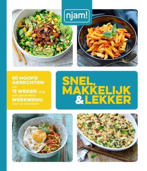 9789462776920 Njam! - Njam : Snel, makkelijk en lekker, Boeken, Kookboeken, Zo goed als nieuw, Verzenden