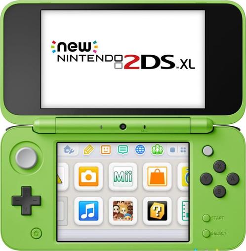 New Nintendo 2DS XL Minecraft Creeper Edition (Nette Staa..., Spelcomputers en Games, Spelcomputers | Nintendo 2DS en 3DS, Zo goed als nieuw