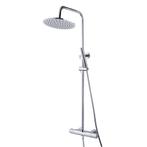 Wiesbaden Caral douche-opbouwset + therm. Mengkraan chroom, Ophalen of Verzenden, Nieuw