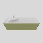 Badkamermeubel Solid Surface BWS Oslo 150x46 cm Links Mat, Ophalen of Verzenden, Nieuw, Bad