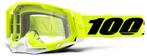crossbril 100% Racecraft 2 Fluo geel - AANBIEDING, Motoren, Kleding | Motorkleding, Verzenden, Nieuw met kaartje, Motorcrosskleding
