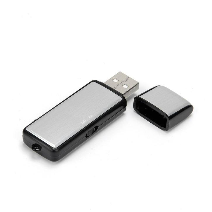 USB Voice Recorder 4GB met Geluidsdetectie – Onopvallend, Audio, Tv en Foto, Professionele Audio-, Tv- en Video-apparatuur, Ophalen of Verzenden