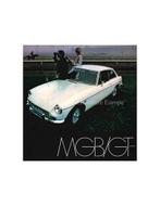 1969 MG MGB GT BROCHURE ENGELS, Boeken, Auto's | Folders en Tijdschriften, Nieuw, Author