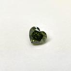 1 pcs Diamant (Natuurlijk gekleurd) - 0.60 ct - Hart - Fancy, Nieuw
