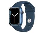 Apple Watch Series 7 45mm - Blauw, Verzenden, Zo goed als nieuw
