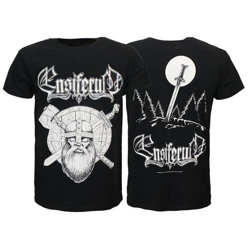Ensiferum Sword and Axe Viking T-Shirt - Officiële, Kleding | Heren, T-shirts, Verzenden