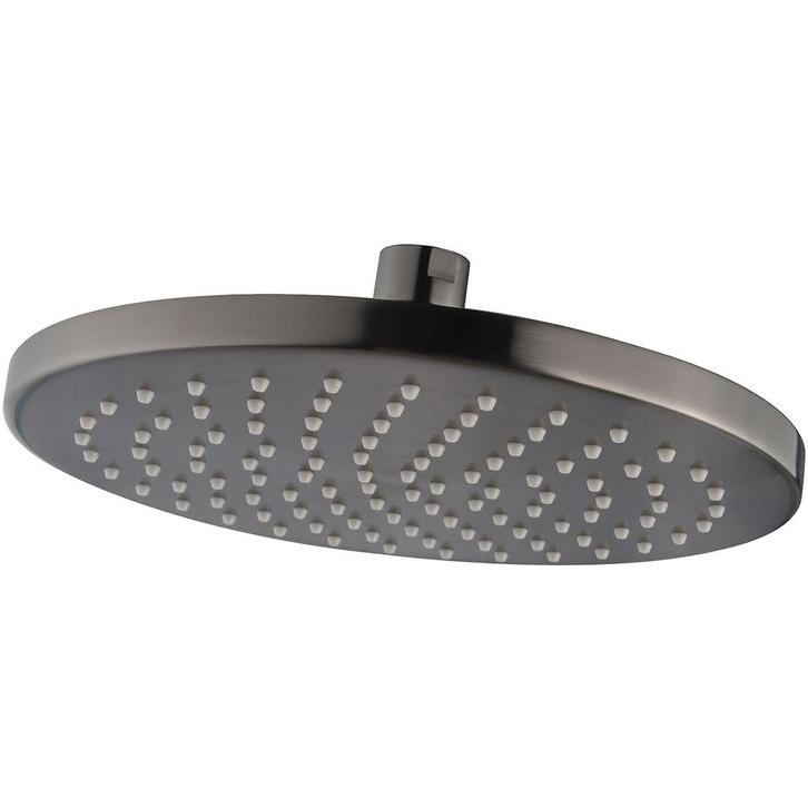 Wiesbaden Caral Hoofddouche - Rond - 20x1.2cm - Gunmetal, Doe-het-zelf en Verbouw, Sanitair, Nieuw, Ophalen of Verzenden