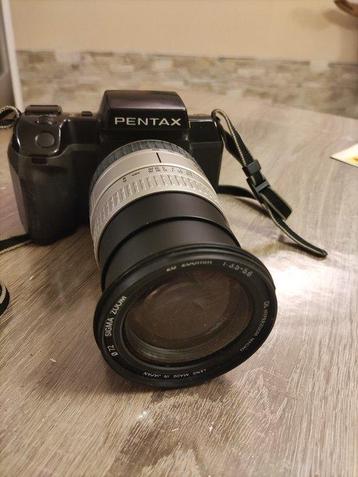 Pentax SF7 + Sigma 28-200mm | Analoge camera beschikbaar voor biedingen