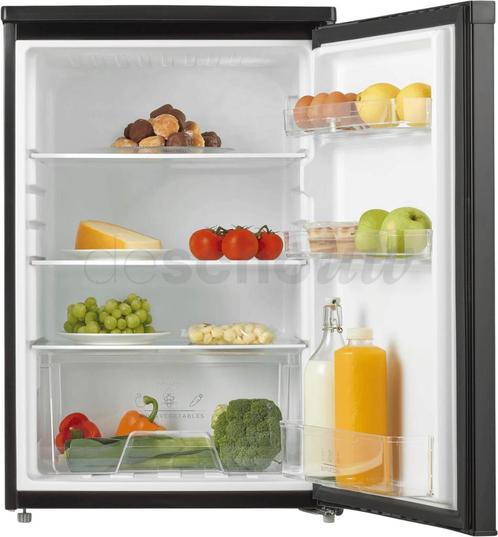 Inventum KK550B vrijstaande tafelmodel koelkast - zwart, Witgoed en Apparatuur, Koelkasten en IJskasten, 75 tot 100 liter, Energieklasse A of zuiniger