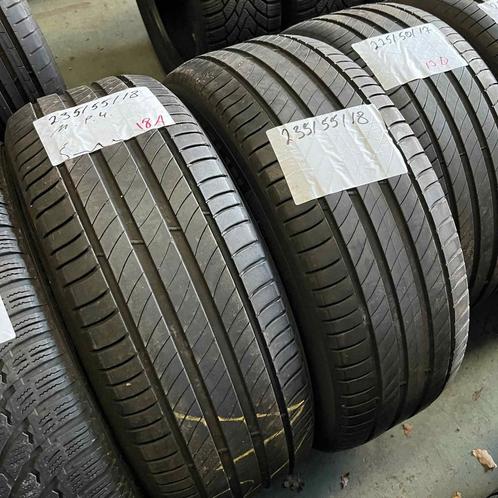 2 x Michelin Primacy 4 235-55-18 Zomerbanden 5mm, Auto-onderdelen, Banden en Velgen, 18 inch, Zomerbanden, 235 mm, Personenwagen