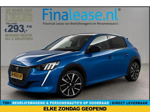 Peugeot 208 1.2 PureTech GT Pack 131PK 360Cam Pano €293pm, Auto's, Peugeot, Lease, Automaat, Overige carrosserieën, Benzine, B