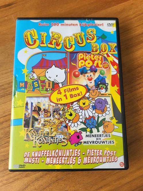 DVD - Circus Box, Cd's en Dvd's, Dvd's | Kinderen en Jeugd, Film, Gebruikt, Overige genres, Alle leeftijden, Verzenden