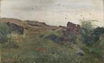 Gustave Speeckaert (1843-1887) - Heuvelachtig landschap