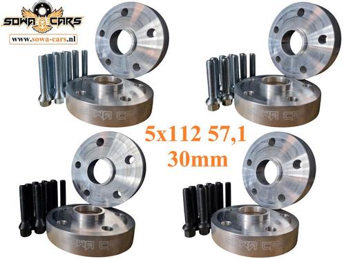 Heb je spacers nodig ? AUDI A3 A4 A6 A8 Q3 5x112 57,1 30mm, Auto diversen, Tuning en Styling, Ophalen of Verzenden