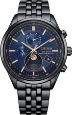 Citizen BY1035-56L Radio Controlled Moon Phase horloge, Staal, Verzenden, Nieuw, Polshorloge