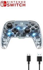PDP Nintendo Switch Pro Controller Wireless AfterGlow iDEAL!, Ophalen of Verzenden, Zo goed als nieuw