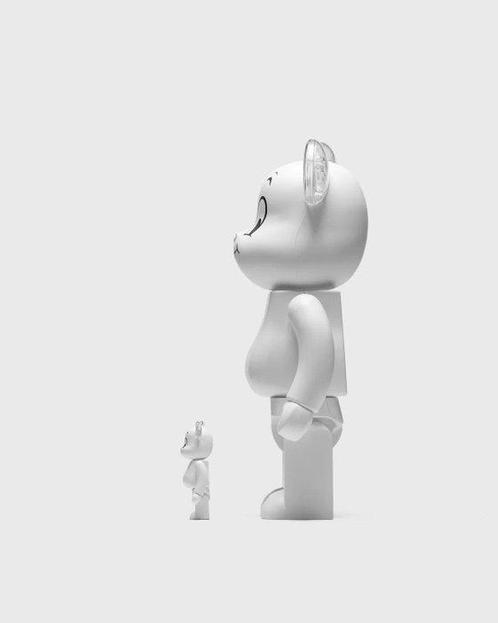 MEDICOM TOY - Be@rbrick Casper Ghost 400% & 100% Bearbrick, Antiek en Kunst, Kunst | Schilderijen | Modern