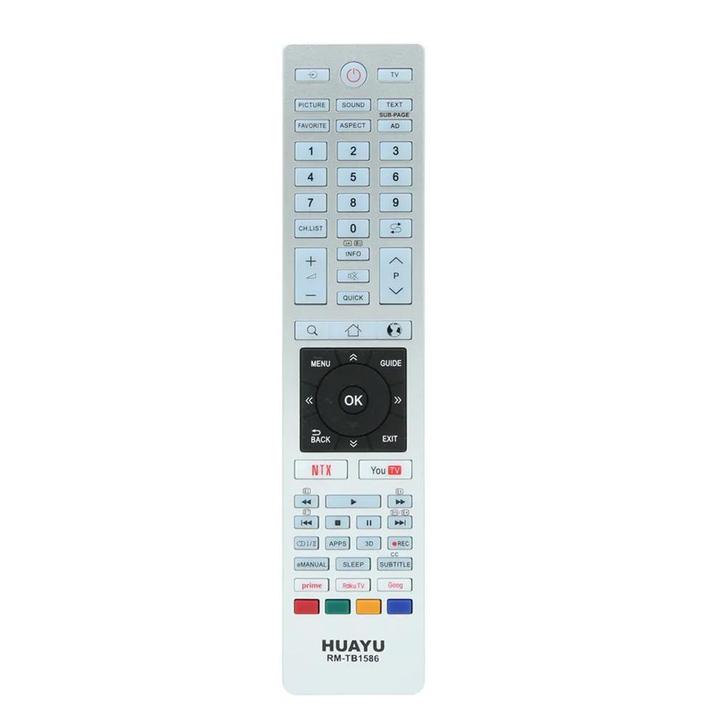 Toshiba Universele afstandsbediening – TB1586 Smart TV Remot, Audio, Tv en Foto, Afstandsbedieningen, Universeel, Nieuw, Tv, Verzenden