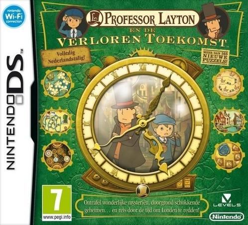 Professor Layton and the Lost Future-Standaard (NDS), Spelcomputers en Games, Games | Nintendo DS, Zo goed als nieuw, Ophalen of Verzenden
