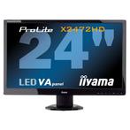 iiyama ProLite X2472HD - 24 inch - 1920x1080 - DVI - HDMI -, Verzenden, Nieuw
