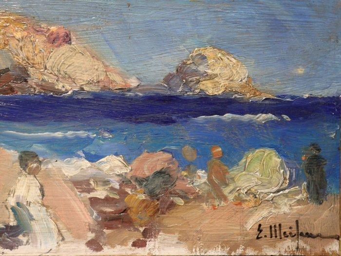 Eliseo Meifrén y Roig (1857–1940) - Impressionistisch, Antiek en Kunst, Kunst | Schilderijen | Klassiek