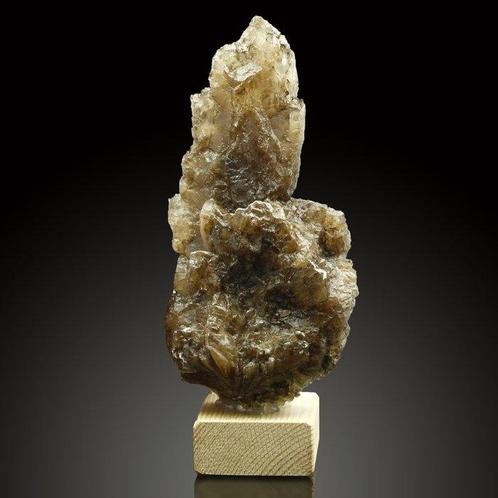 XXL Prachtige Seleniet – Groene en Gele Tintjes – Amsdorf,, Verzamelen, Mineralen en Fossielen
