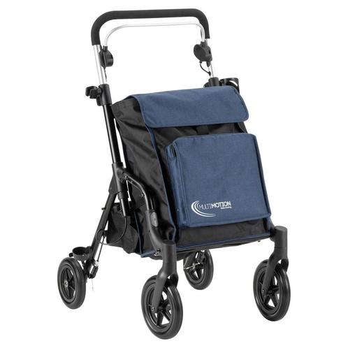 MultiMotion Shopper rollator - Blauw, Diversen, Rollators, Ophalen of Verzenden