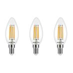 Asalite LED Lamp C35 E14 Fitting - 4W = 35W - 400 Lumen -, Verzenden, Nieuw