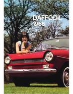 1965 DAF DAFFODIL BROCHURE NEDERLANDS, Boeken, Auto's | Folders en Tijdschriften, Nieuw, Author