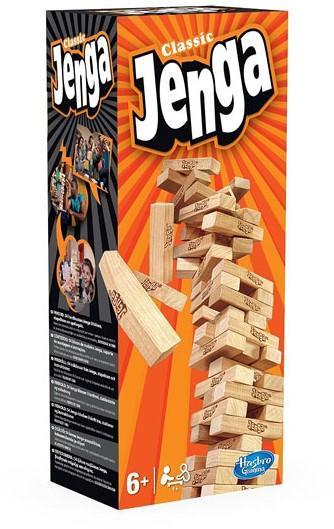 Jenga Classic | Hasbro - Gezelschapsspellen, Hobby en Vrije tijd, Gezelschapsspellen | Bordspellen, Nieuw, Verzenden